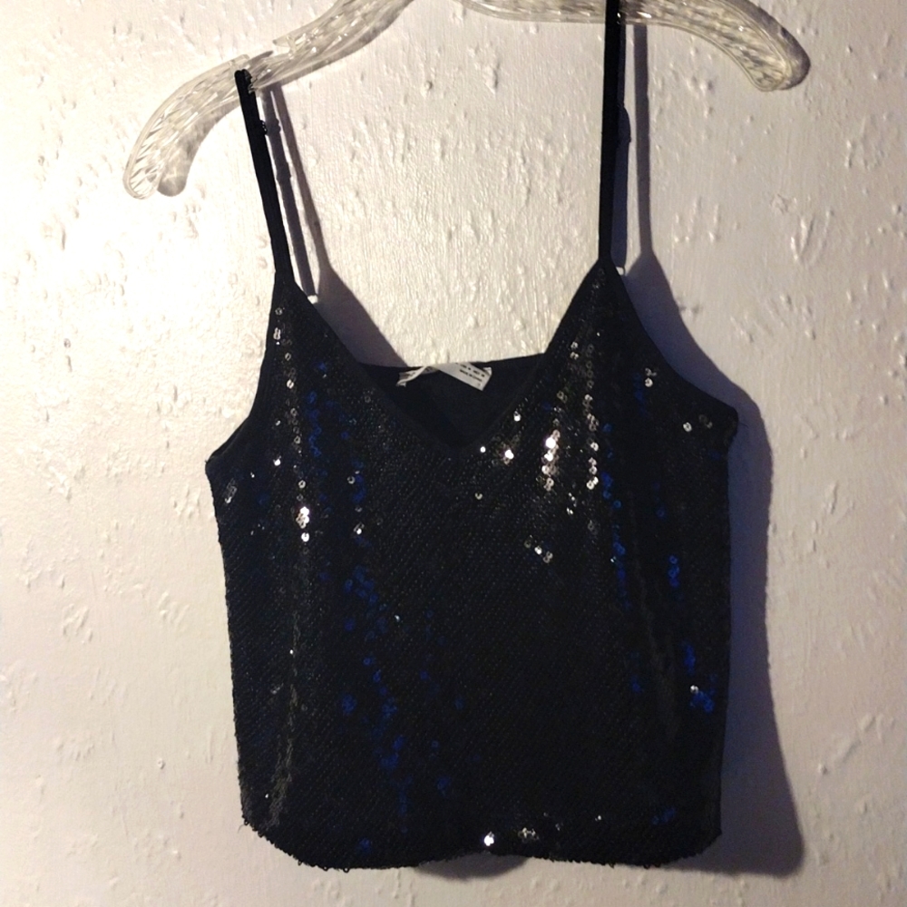 Sequin Tank Top
